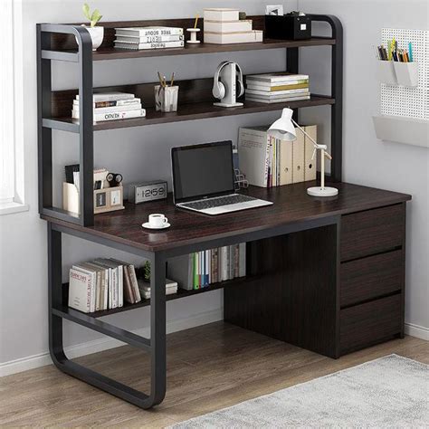 Amazon Desk With Bookshelf