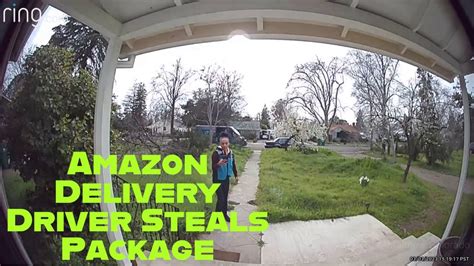 Amazon Driver Steals Package 2020