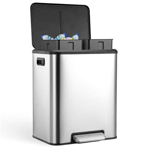 Amazon Dual Compartment Trash Can