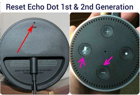 Amazon Echo Dot Reset Button