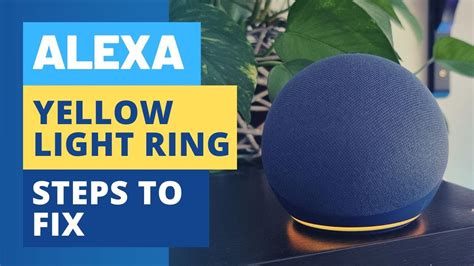 Amazon Echo Plus Yellow Ring
