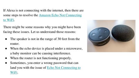 Amazon Echo Setup Not Connecting To Wifi