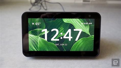 Amazon Echo Show 5 Clock Display