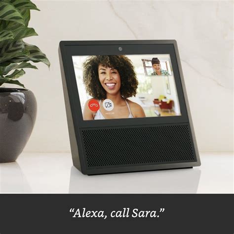 Amazon Echo Show Alexa-Enabled Bluetooth Speaker With 7 Screen