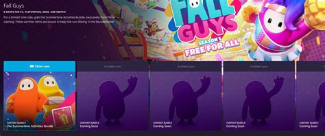 Amazon Fall Guys Rewards