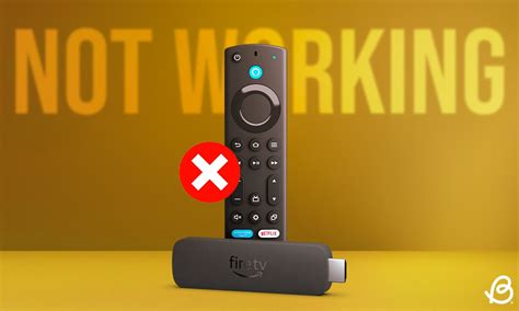 Amazon Fire Stick Remote Not Working Red Light