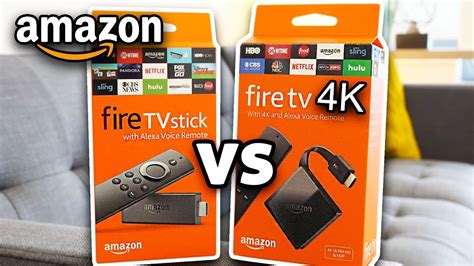 Amazon Fire Stick Vs 4K