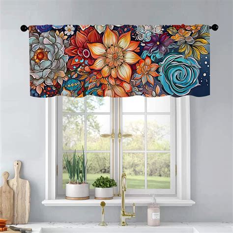 Amazon Floral Valance