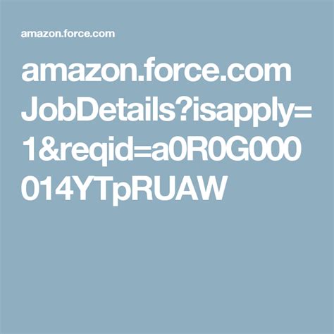 amazon force hiring