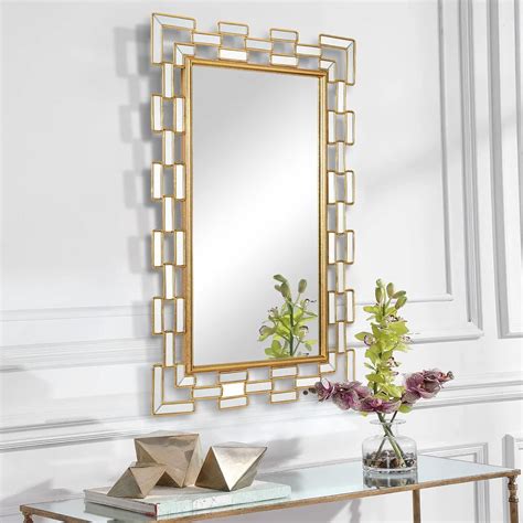 Amazon Gold Rectangular Mirror