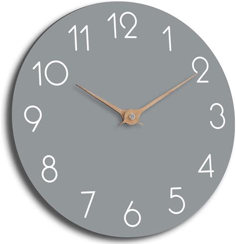 Amazon Grey Wall Clocks