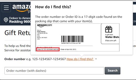 Amazon How To Return A Gift Item