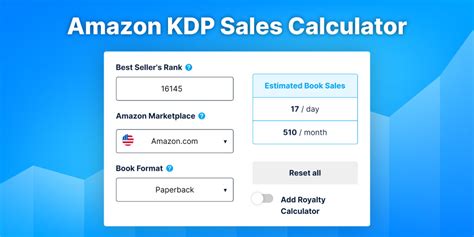 amazon kdp sales calculator