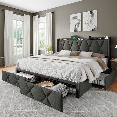 Amazon King Storage Bed