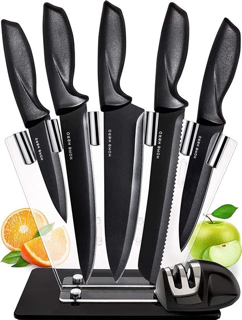 Amazon Knife Set With Sharpener