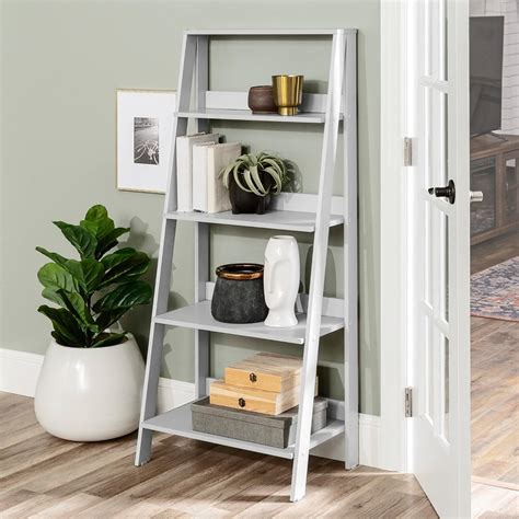 Amazon Ladder Shelf Grey