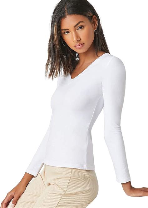 amazon ladies long sleeve tops