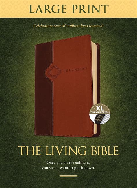 amazon large print living bible