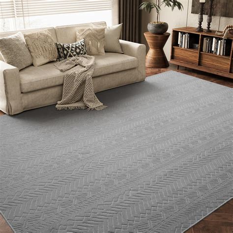 Amazon Light Grey Rugs