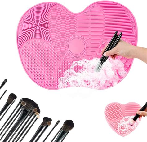 amazon makeup brush cleaning mat