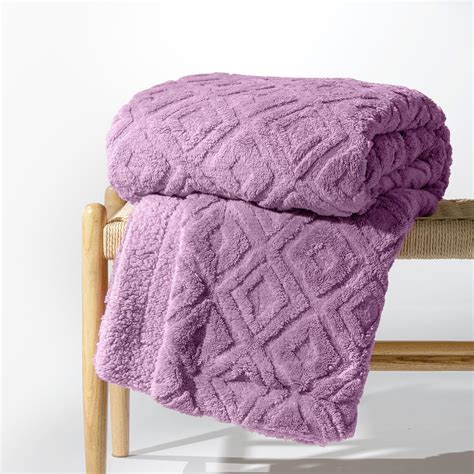 Amazon Mauve Throw