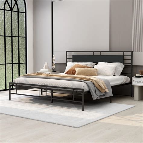 Amazon Metal Bed Frame Black
