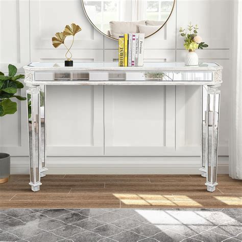 Amazon Mirrored Console Table