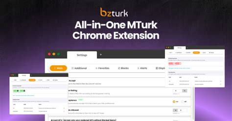 Amazon Mturk Extension