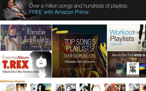 amazon music prime library free