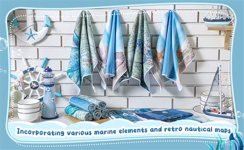Amazon Nautical Tea Towels