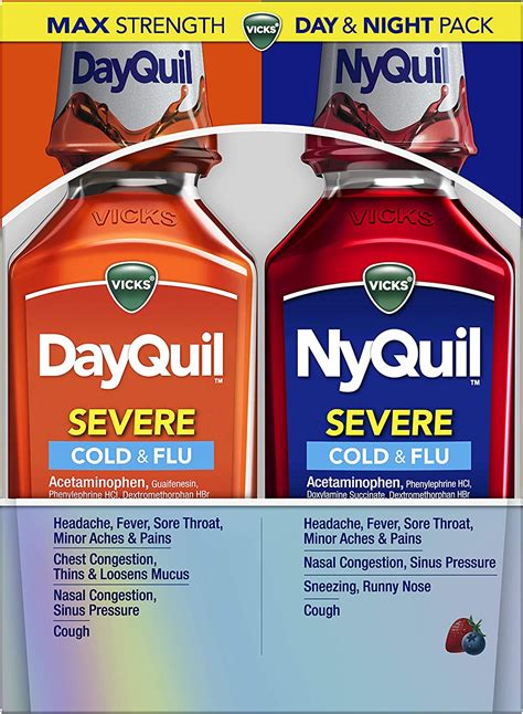 amazon nyquil severe cold and flu