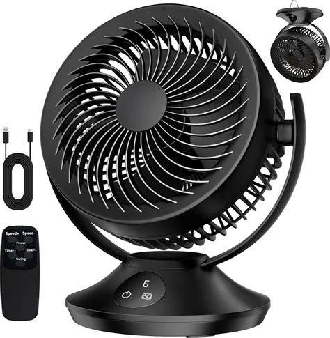 Amazon Oscillating Desk Fan