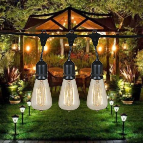Amazon Outdoor Patio String Lights