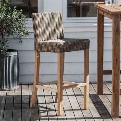 amazon outdoor wicker bar stools
