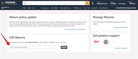 Amazon Phone Number For Returns