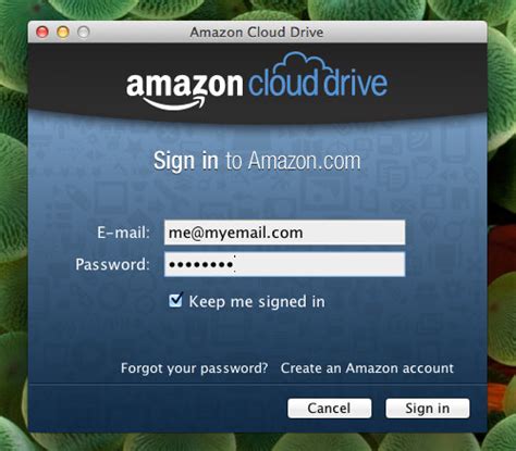 amazon photos cloud storage sign in