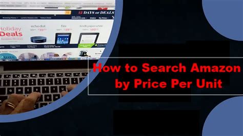 Amazon Price Per Unit