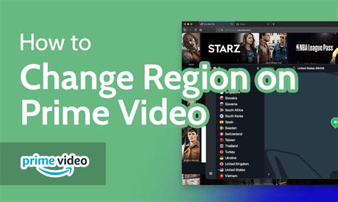 Amazon Prime Change Region