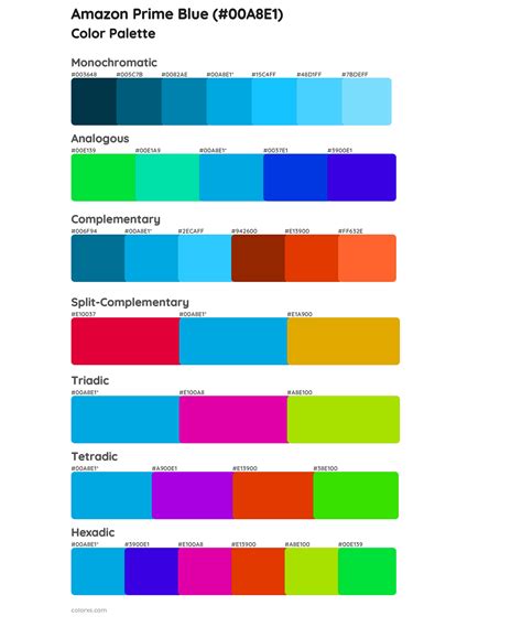 Amazon Prime Color Code