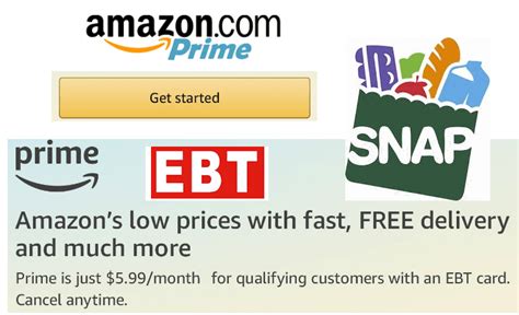 amazon prime discount with ebt