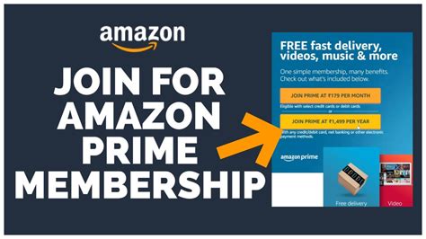 amazon prime membership information