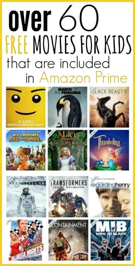 amazon prime movies for kids free