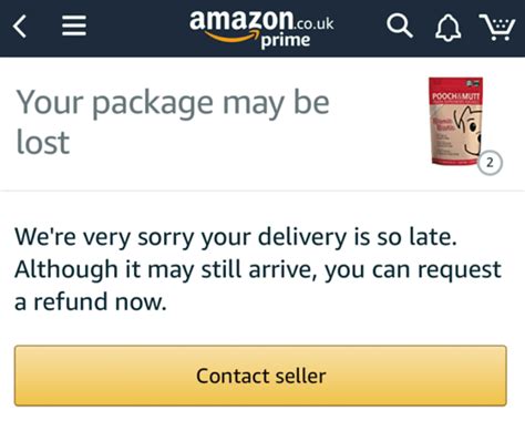 amazon prime orders late