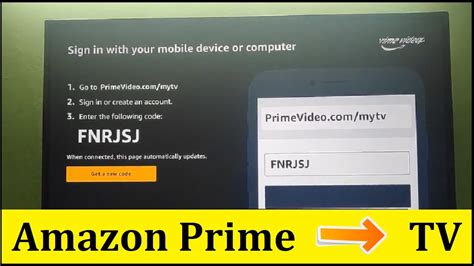 Amazon Prime Tv Code Sign In