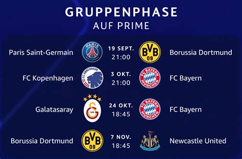 amazon prime video champions league heute