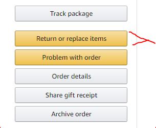 Amazon Problem With Order Button