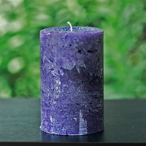 amazon purple pillar candles