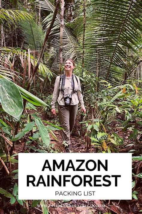 Amazon rainforest gear