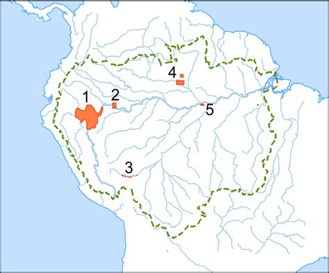 Amazon River Longitude And Latitude Map