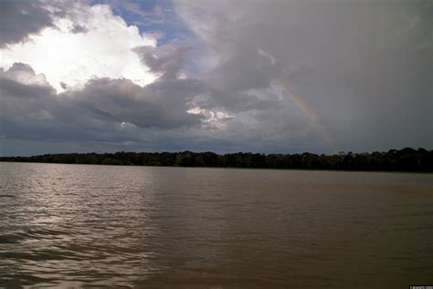 Amazon River Maximum Width